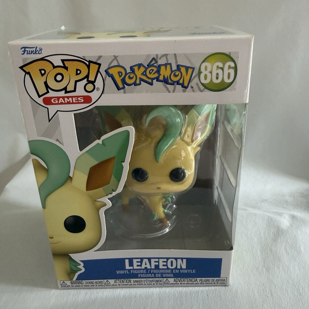 Funko Pop! Collectable Figure -Pokemon Leafeon Vinyl Figure #866 - New in Box